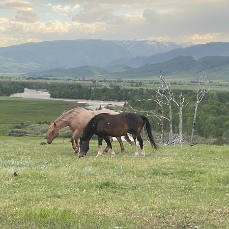 Pine Creek Cabin Livingston Montana Eksteriør billede