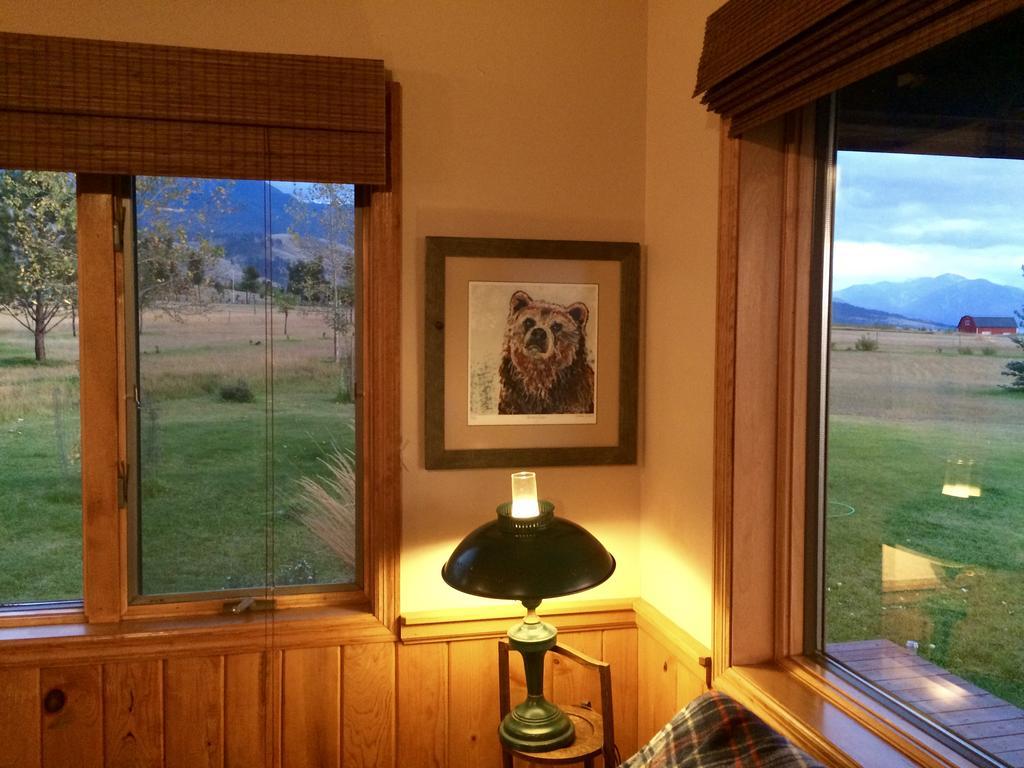 Pine Creek Cabin Livingston Montana Værelse billede
