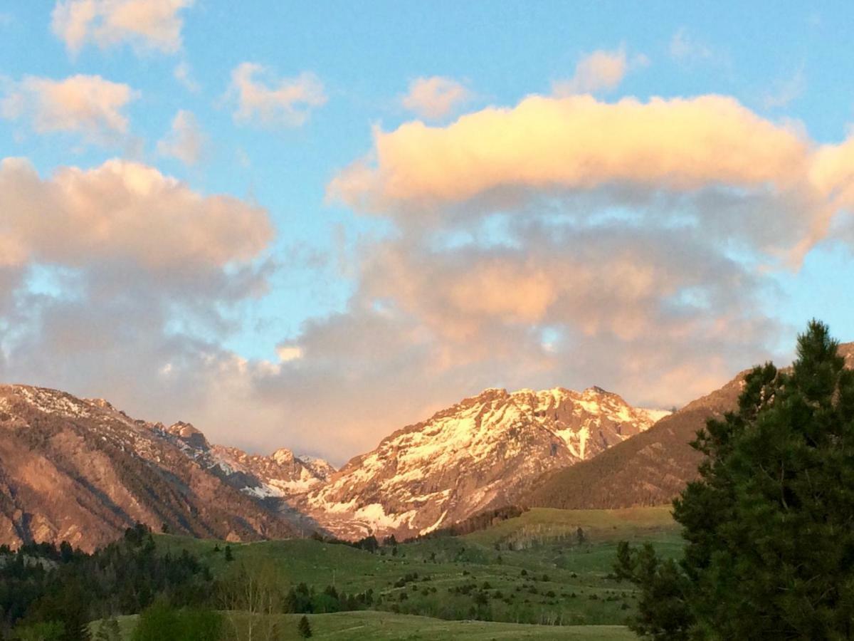 Pine Creek Cabin Livingston Montana Eksteriør billede